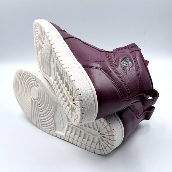 Wmns Air Jordan 1 Retro High Zip 'Bordeaux' - Picture 9 of 13